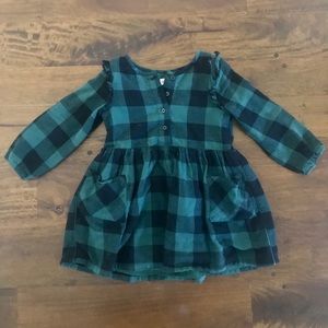 Plaid Toddler Dress